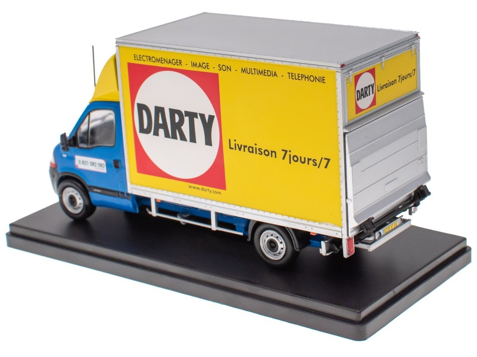 Modèle Réduit Renault Master 2 Darty Perpignan - IXO Hachette 1/43 - Occasion - Blister D'origine