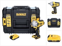 "Dewalt Dcf 892 Nt Schlagschrauber 18 V 813 Nm 1/2\" + 1X Akku 2,0 Ah + Tstak"