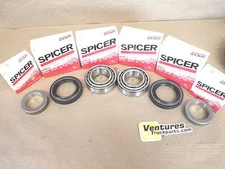 Wheel Bearing Seal and Retainer Kit Dana 44 Rear Both Sides Jeep Wagoneer