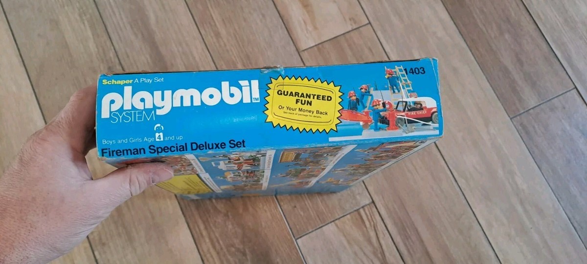 Playmobil / camion pompier 3781 / vintage 80's 90's - Jeux & Jouets