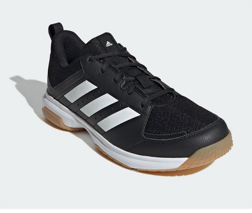 Adidas Ligra 7 Unisex Badminton Shoes Black Racquet Training Indoor NWT  FZ4658 | eBay