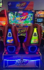 NERF ARCADE MACHINE by RAW THRILLS (Excellent) *RARE*