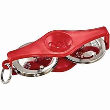 Meinl Key Ring Tambourine Red