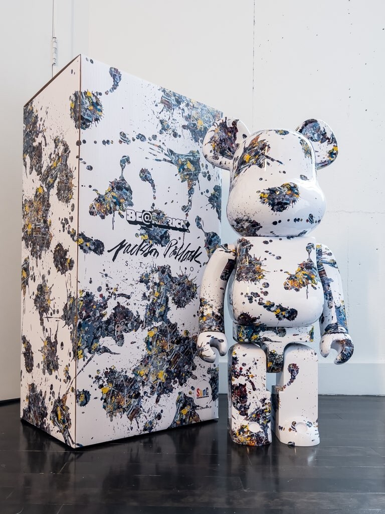 Jackson Pollock Studio SPLASH 1000％ Bearbrick Jackson Pollock Studio (Splash) 1000% - US
