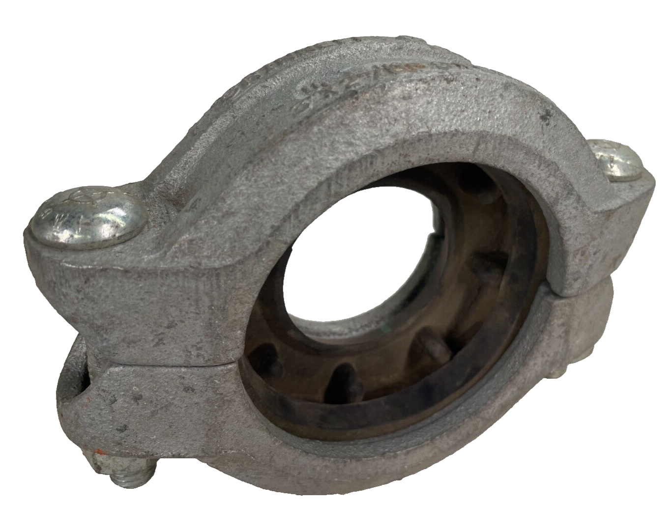 GRINNELL Style 716 Galvanized Reducing Coupling 3" x 2" Grooved Pipe