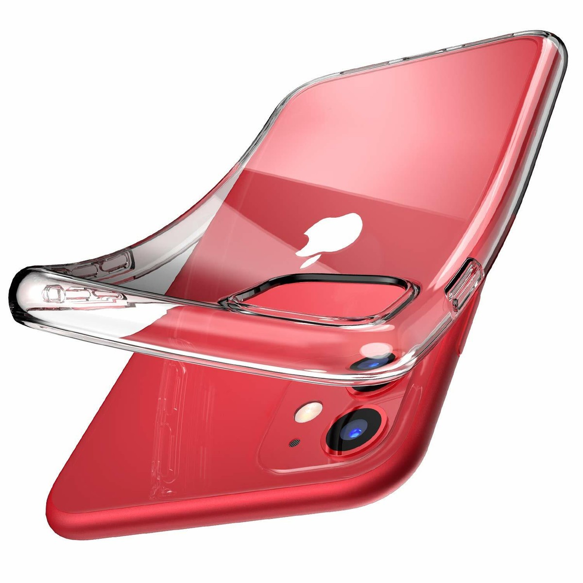 Apple iPhone 11 Pro /Max Clear Case Transparent Rubber Silicone