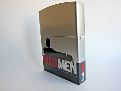 MAD MEN - Metal Zippo Lighter Case-Limited Edit. Season 1 (DVD