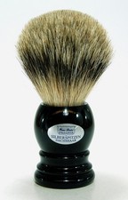 Hans Baier Shaving Brush Badger Hair Silvertip High Quality 22mm Made in Germany