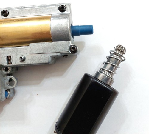 E&C Version 2 Airsoft AEG Gearbox with Motor and Springs - Picture 3 of 6