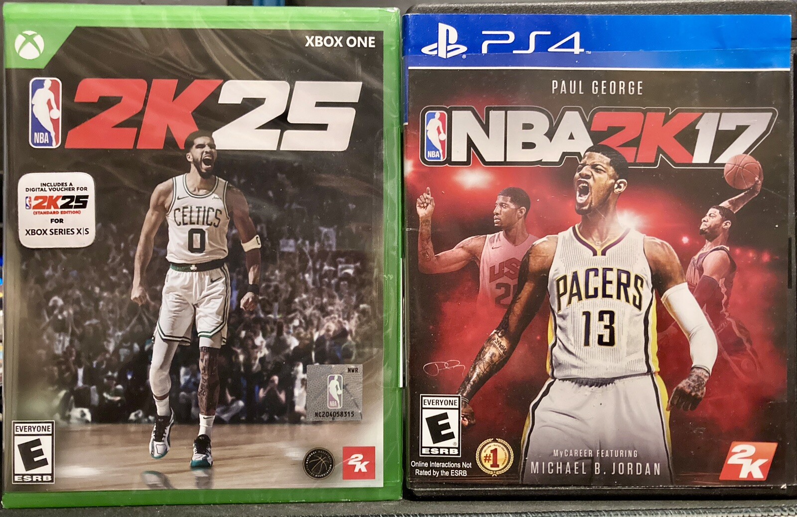 NBA 2K25 (Xbox One) Brand New & SEALED!!! With PS4 NBA 2K17!!!