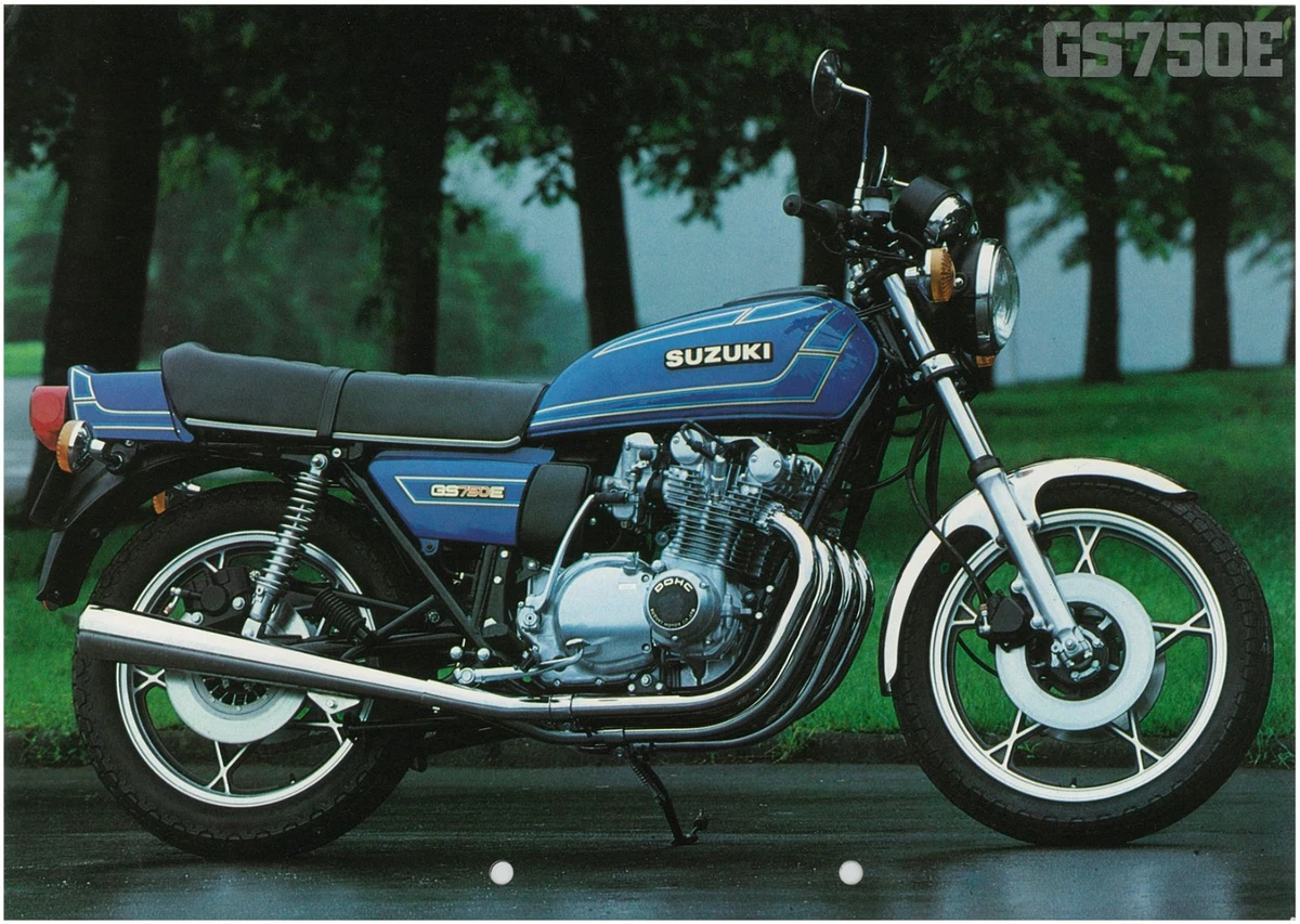 SUZUKI Brochure GS750 GS750E 1979 Sales Catalog Catalogue REPRO eBay