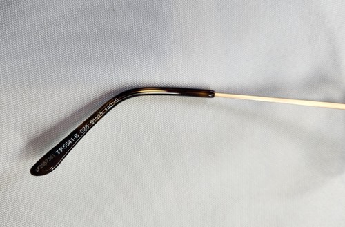 TOM FORD TF5541-B 028 GOLD UNISEX EYEGLASSES w BLUE BLOCK LENS MADE IN ITALY - Picture 9 of 11