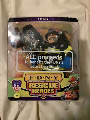 Rescue Heroes Special 9/11 Edition FDNY -Fisher-Price Billy Blazes