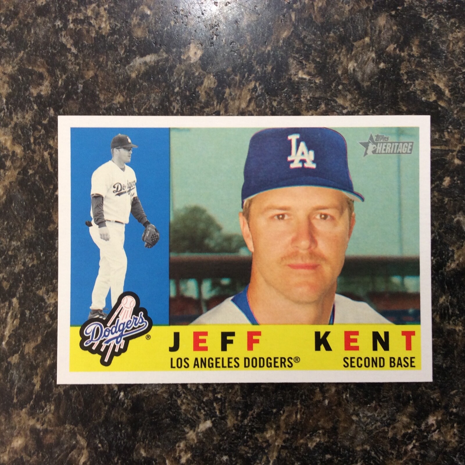 2009 Topps Heritage 155 Jeff Kent Los Angeles Dodgers eBay
