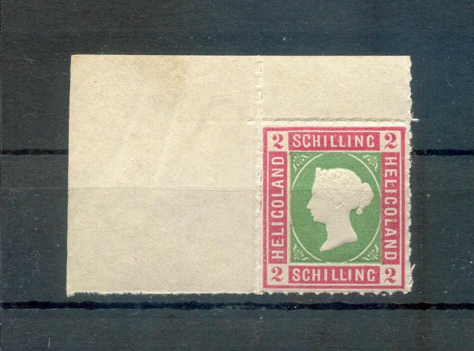 Helgoland 3I ABART LUXUS BOW CORNER** MNH POSTFRISCH 100EUR (71551