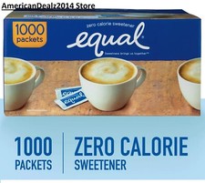 Equal Zero Calorie Sweetener 1,000 ct. FREE SHIPPING