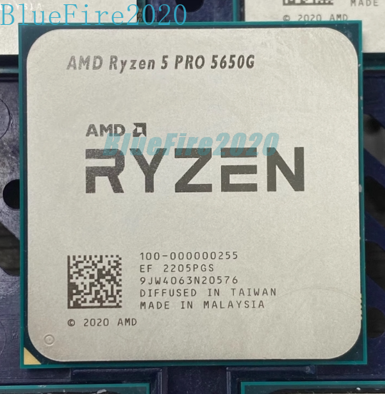 AMD Ryzen 5 PRO 4650G CPU 本体 AMD Ryzen 5 Pro 5650G AM4 CPU Processor 6-Core 12-T 3.9 GHz 65W R5