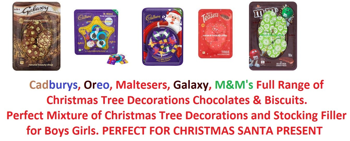 Cadburys Lindt Chocolates Santa CHRISTMAS Tree Decorations Kids Gift🍬🍬
