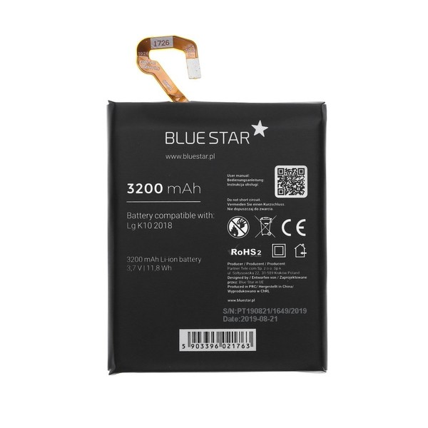Akku Batterie Li-Ion LG K10 2018 3200Mah LG X410 Accu Von Bluestar-image