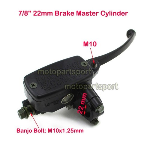 Handle Brake Master Cylinder For Honda FT500 GL500 CX500 CX650 CB VTX