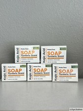 Natural Kojic Acid Soap for Hyperpigmentation - Turmeric Soap 3.5oz - Lot Of 5