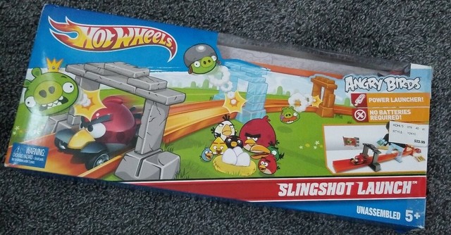 hot wheels slingshot launch