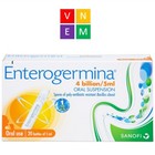 Enterogermina (20 VIALS) Bacillus Clausii Probiotic 4 Billion CFU/5mL FOR ADULTS