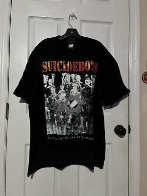 G59 WARNING TOUR TEE. SUICIDEBOYS $UICIDEBOY$ FTP STAFF