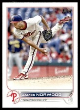 2022 Topps Update James Norwood Philadelphia Phillies #193