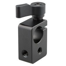 15mm Single Rod Clamp Camera DIY Accessories Photography Bracket 0874 Black