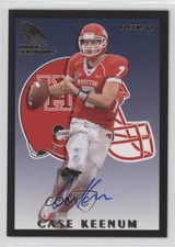 2012 Fleer Retro 1993 Fleer Rookie Sensations Auto Case Keenum #RS-13 Auto k5n