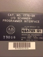 I/O SCANNER-PROGRAMMER INTERFACE 1775-SR Allen Bradley 966703-01 USED UNIT