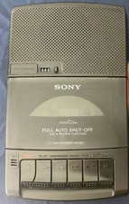Sony Model No. TCM-929 Cassette Corder Player Portable Tested WORKING