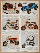 HPE Muskin CAT Minibikes Trike Dune-Cat Endura Hustler 1973 catalog ad page