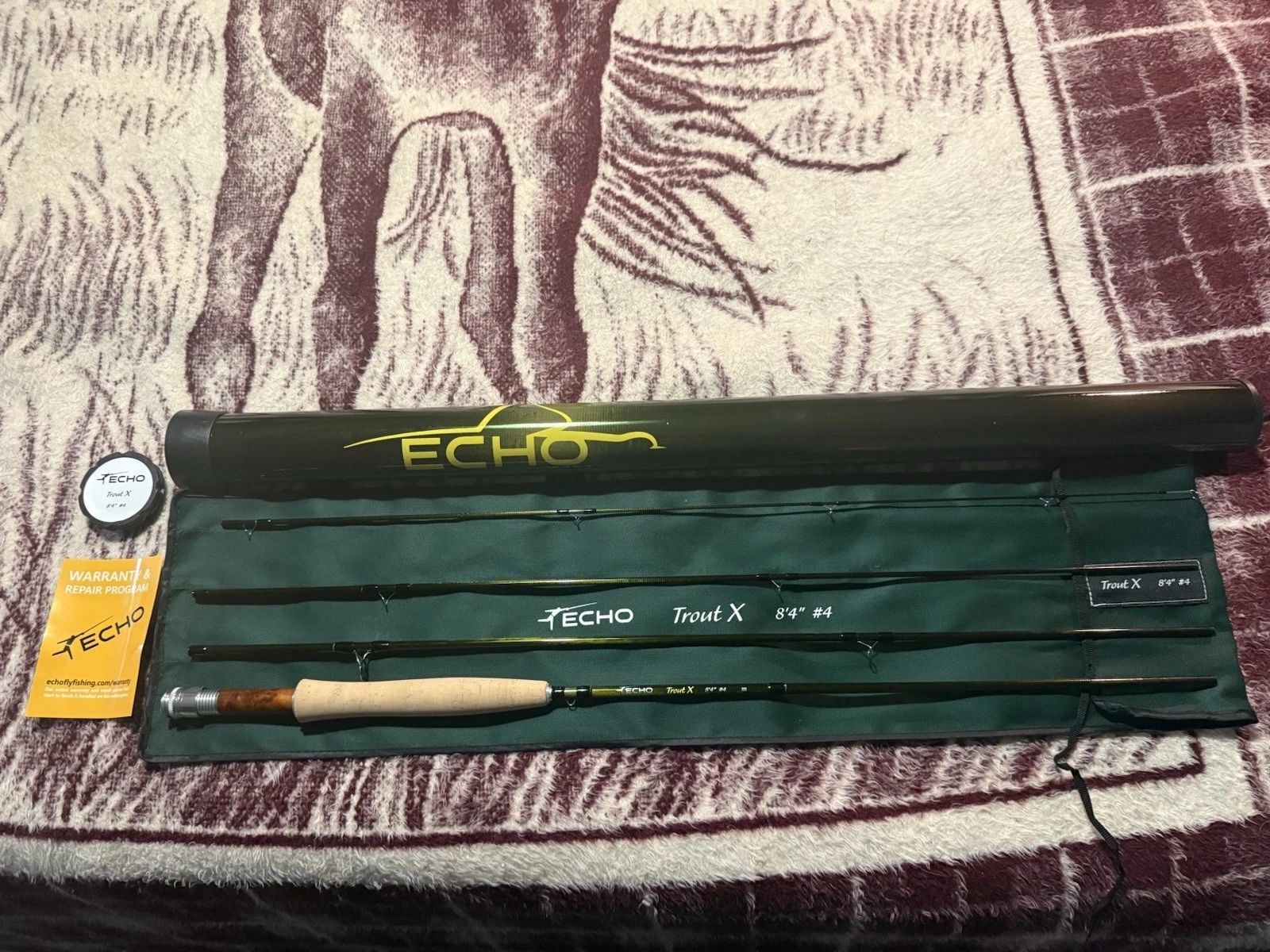 Echo Trout X 8'4" 4wt 4pc Fly Rod