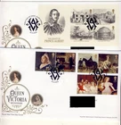 GB 2019 QUEEN VICTORIA BICENTENARY  FDCS X2