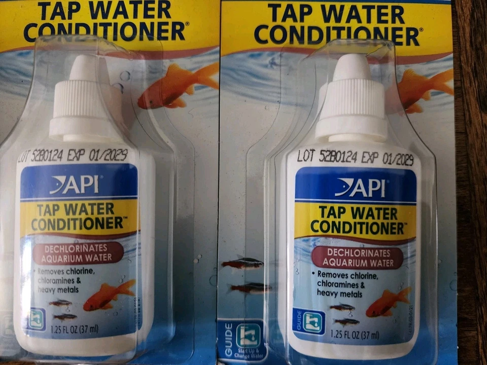 3 Pack of API Tap Water Conditioner 1.25oz Dechlorinates Aquarium Water - Image 2 of 3