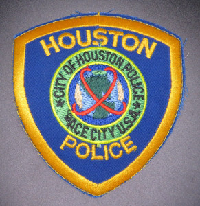 Houston Texas police Patch