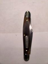 Schrade Walden Old Timer Stockman 3 Blade Pocket Knife 80T Vintage Made in USA
