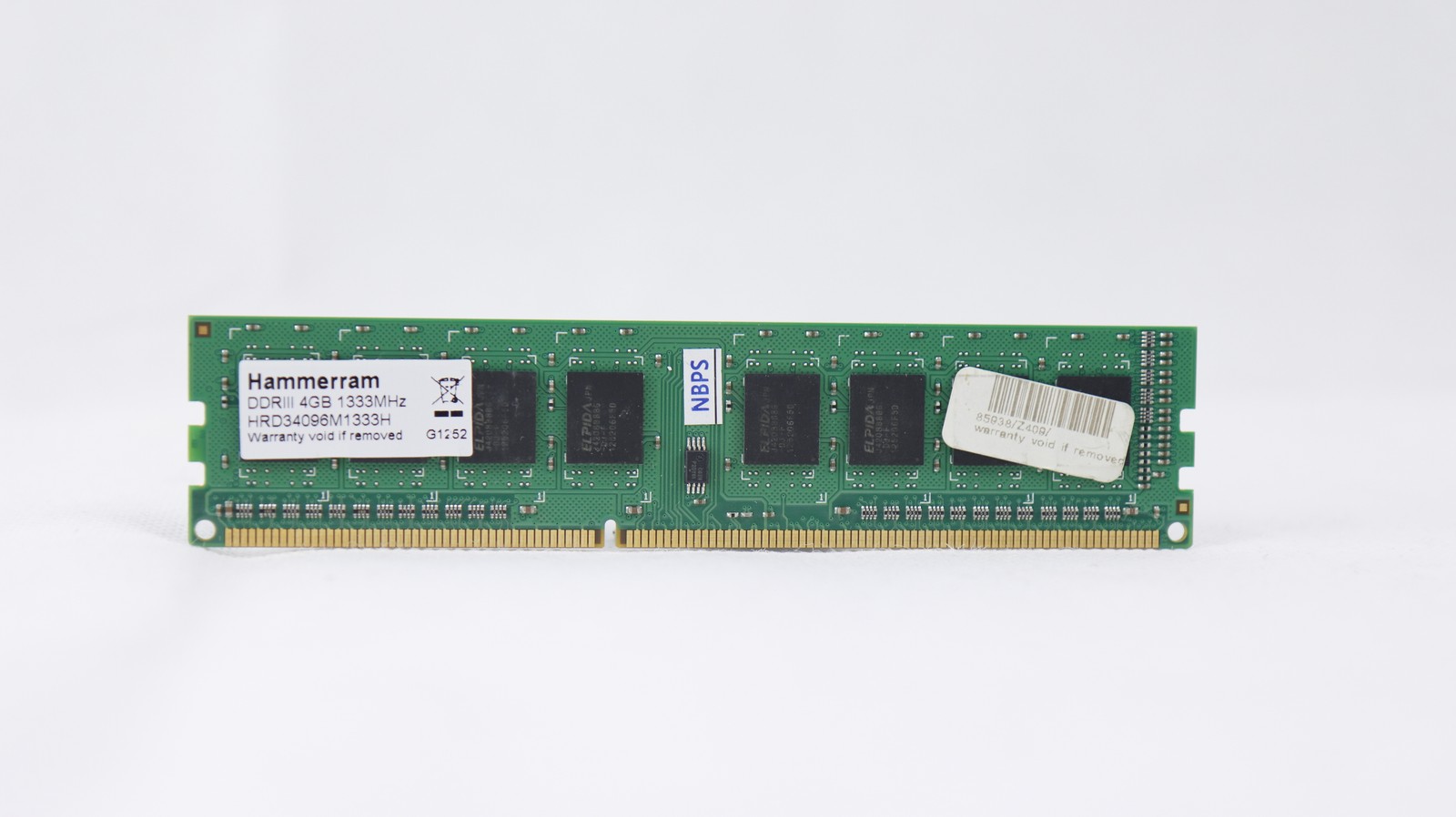 Hammerram 4GB DDR3 1333MHz PC3-10600 PC Speicher RAM HRD34096M1333H ...