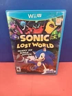 Sonic Lost World SEGA Deadly Six Bonus Edition Manual Wii U 2013