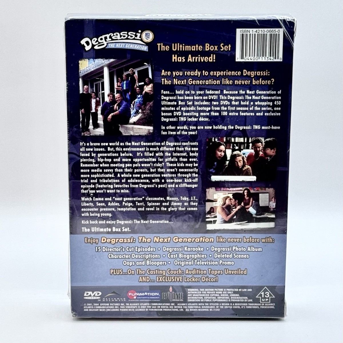 Degrassi: The Next Generation - Season 1 (DVD, 2004, Boxed Set