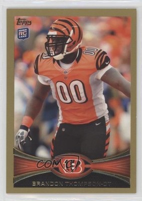 2012 Topps Gold 78/2012 Brandon Thompson #286 Rookie RC un2