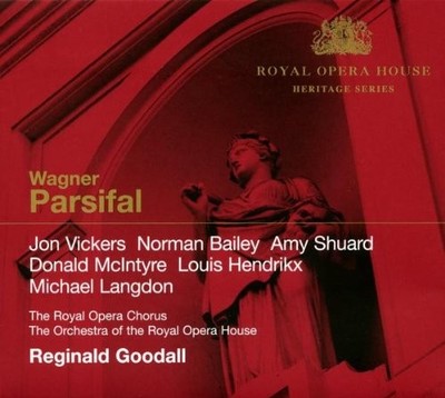 RICHARD WAGNER REGINALD GOODALL ROYAL OPERA HOUSE ORCHESTRA - Parsifal - 4 CD