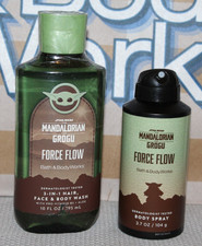 Bath Body Works Star Wars Force Flow Mandalorian And Grogu Set Of 2 Body Care