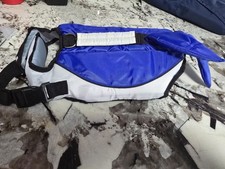 Small Dog Life Vest Jacket By Heart To Tail Blue Shark Theme