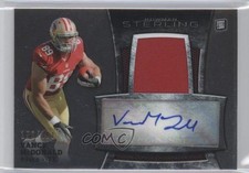 2013 Bowman Sterling Rookie Relics 150/361 Vance McDonald #BSAR-VM Auto 0c2