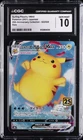 2021 POKEMON 25TH ANNIVERSARY COLLECTION SURFING PIKACHU VMAX CGC 10 GEM MINT