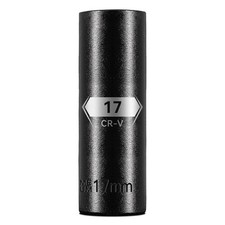 12 Inch Drive 6point Deep Socket 17mm Deep Impact Socket Crv Steel