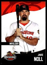 2022 Jake Noll Choice Minor League Rookie Rochester Red Wings